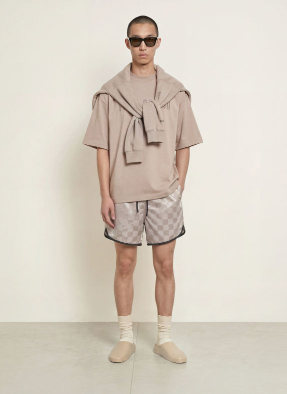 ESSENTIALS - FEAR OF GOD Shirt met 3/4-mouwen TAUPE