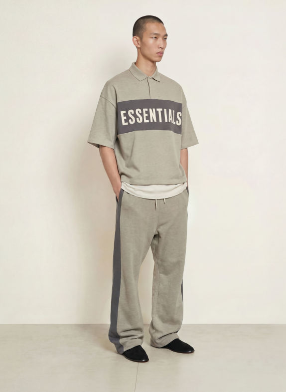 ESSENTIALS - FEAR OF GOD Sweatpants GRAU / DUNKELGRAU