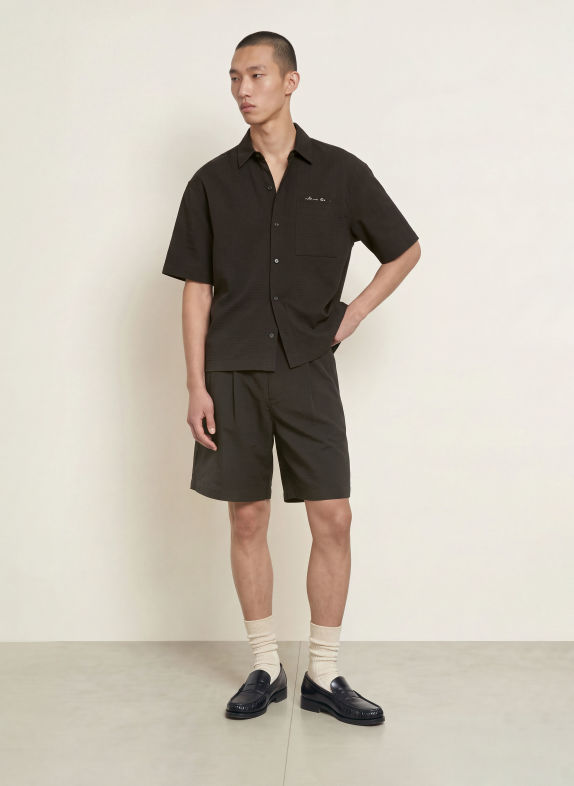 about:blank Short-sleeve shirt BLACK