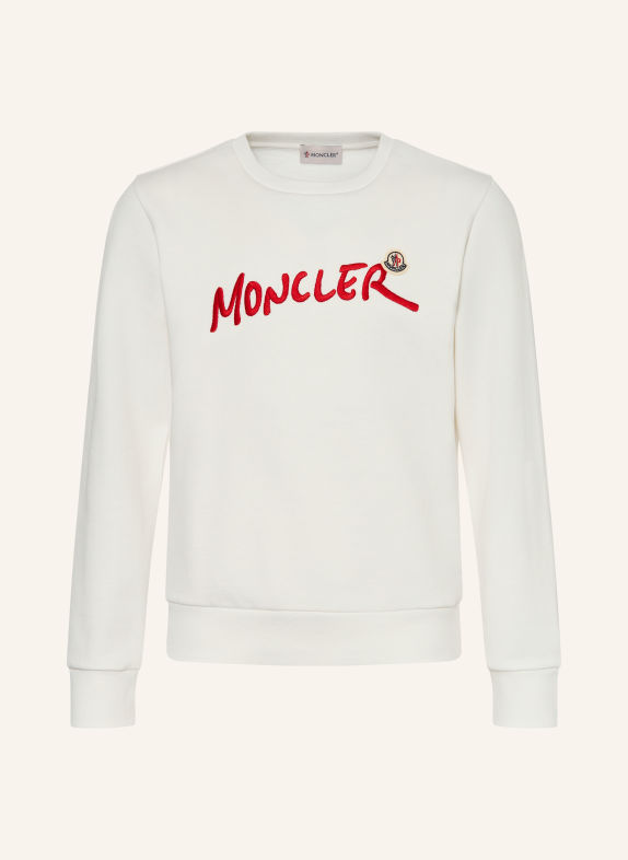MONCLER enfant Sweatshirt CREME / ROT