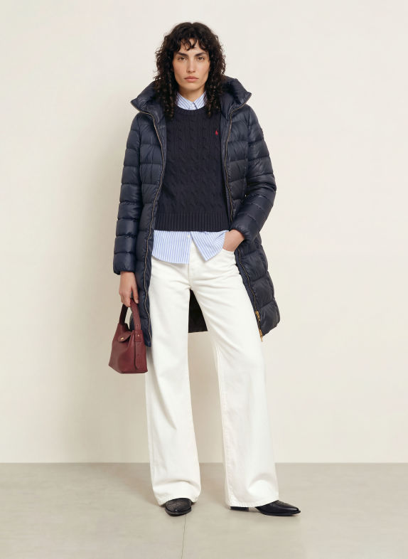 PEUTEREY FORTEX Down Coat DARK BLUE