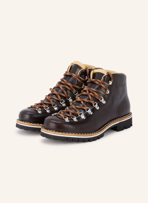 Luis Trenker Schnürboots LUPAUL DUNKELBRAUN / SILBER