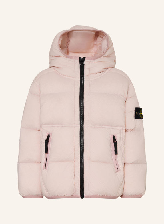 STONE ISLAND JUNIOR Steppjacke HELLROSA