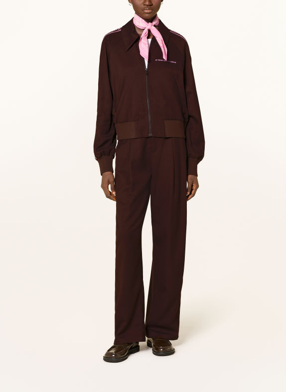 Marc O'Polo DENIM Blouson med galonstriber MØRKEBRUN / PINK