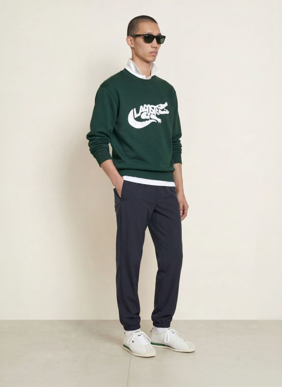 LACOSTE Broek in joggingstijl, regular fit DONKERBLAUW