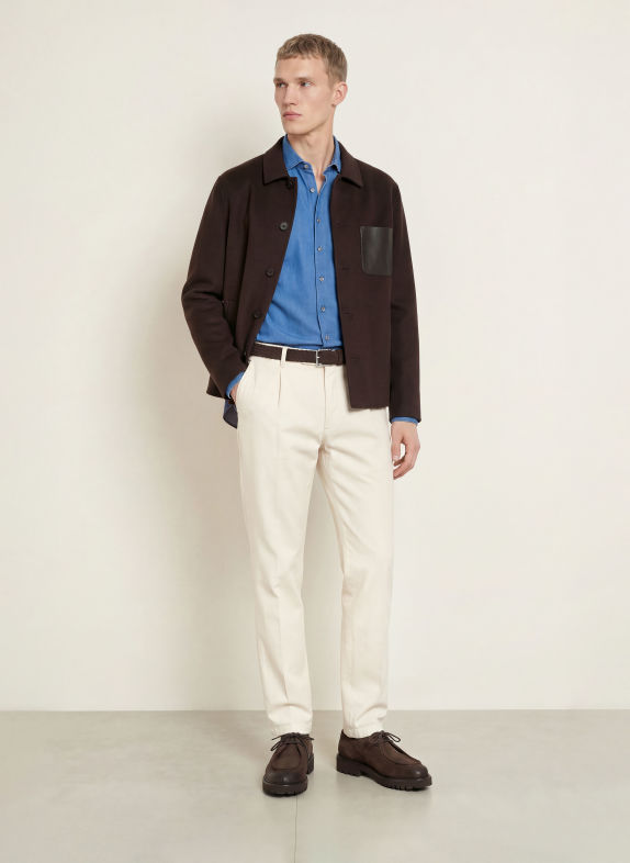HACKETT LONDON Oxford-overhemd Tailored Fit LICHTBLAUW