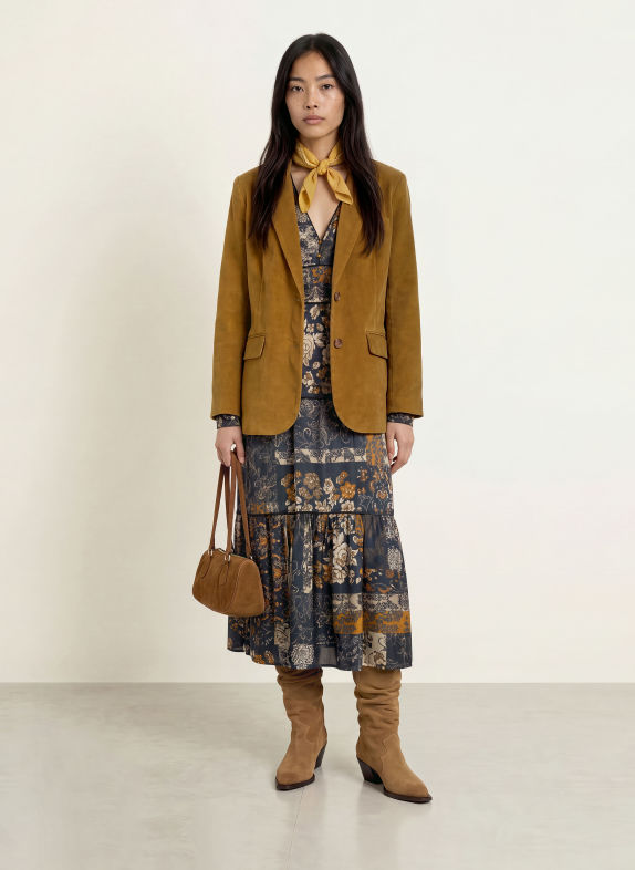 lollys laundry Corduroyblazer RYANLL COGNAC
