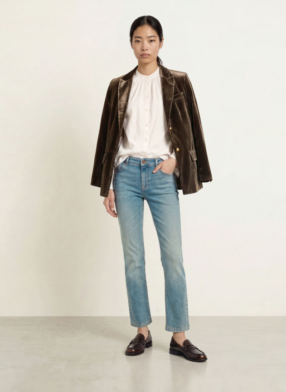 MOS MOSH Straight Jeans MMASHLEY 403 VINTAGE BLUE