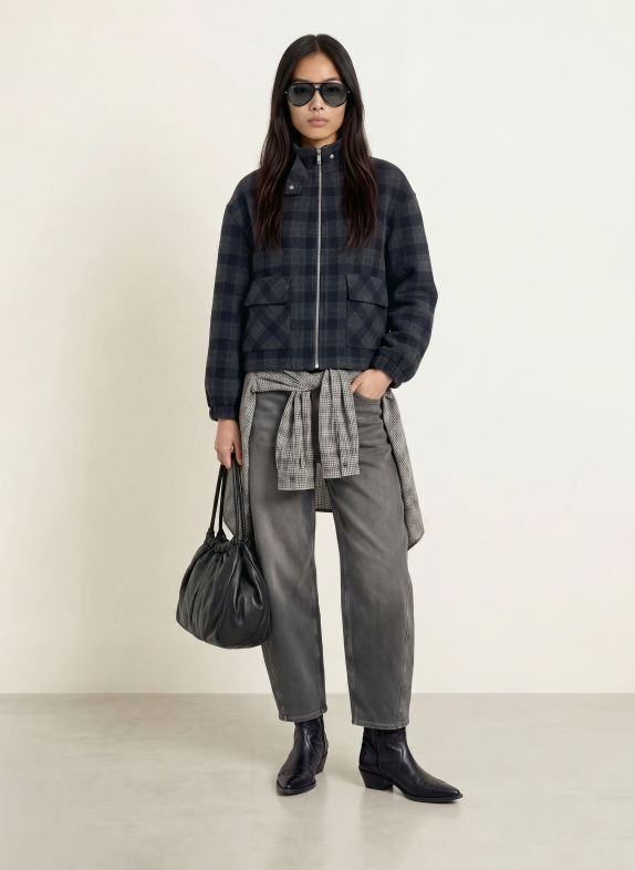 MOS MOSH Blouson MMCAMILLE DUNKELBLAU / DUNKELGRAU / BLAU
