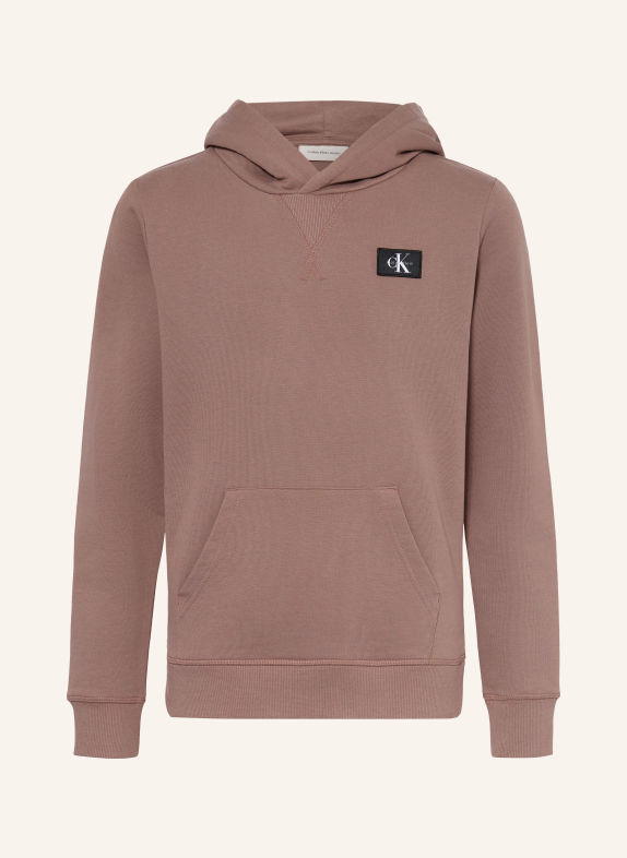 Calvin Klein Hoodie TAUPE / WIT / ZWART