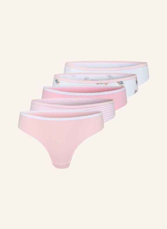 POLO RALPH LAUREN 5-pack of Slips PINK / PINK / WHITE