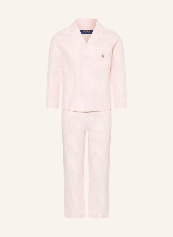 POLO RALPH LAUREN Pyjama ROSE CLAIR / WIT
