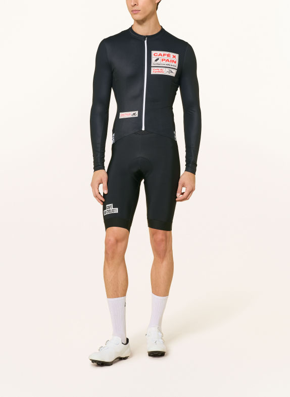 CAFÉ DU CYCLISTE Radtrikot CONSTANCE PAIN SCHWARZ
