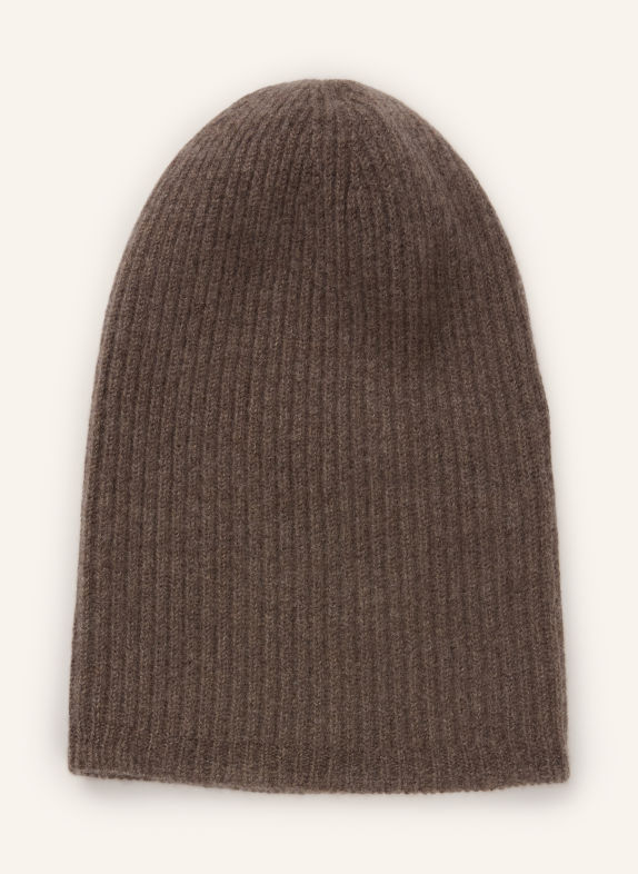 FIORONI Cashmere-Mütze BRAUN