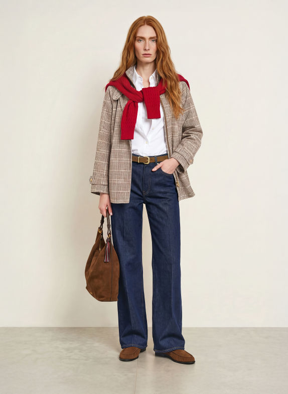 TOMMY HILFIGER Manteau TAUPE / MARRON / NOIR