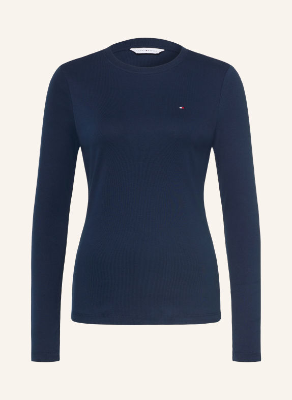 TOMMY HILFIGER Longsleeve DONKERBLAUW