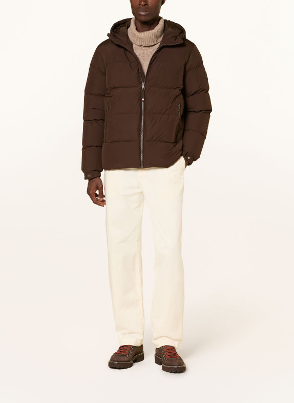 TOMMY HILFIGER Doudoune MARRON FONCÉ