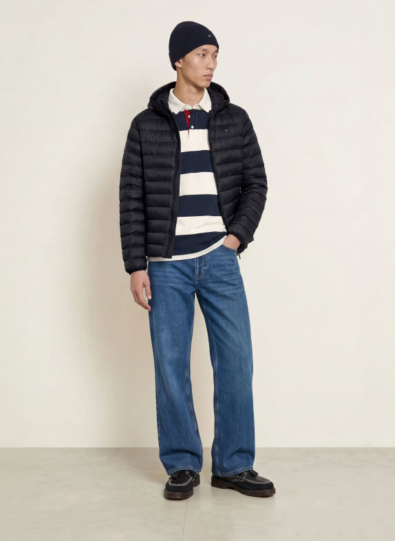 TOMMY HILFIGER Jachetă matlasată ALBASTRU ÎNCHIS