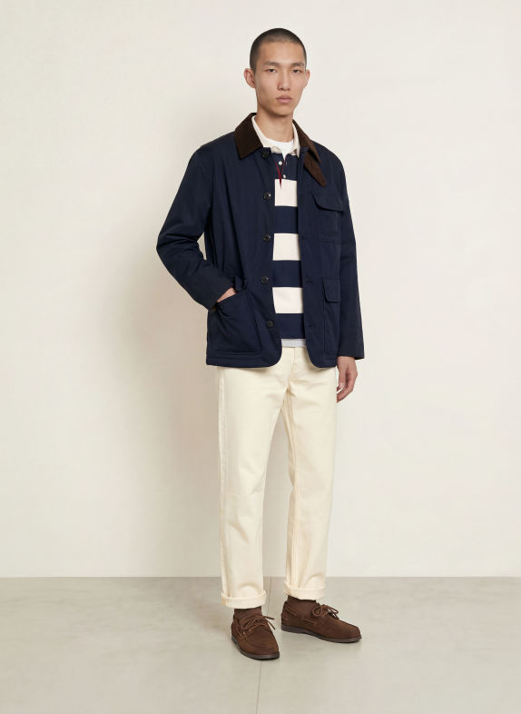 TOMMY HILFIGER Jas DONKERBLAUW / MARRON FONCÉ