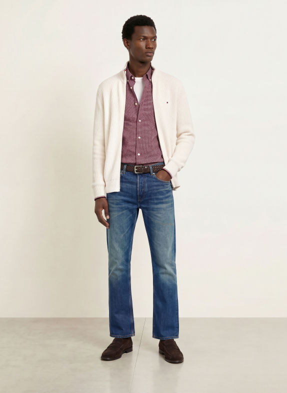 TOMMY HILFIGER Cardigan WHITE