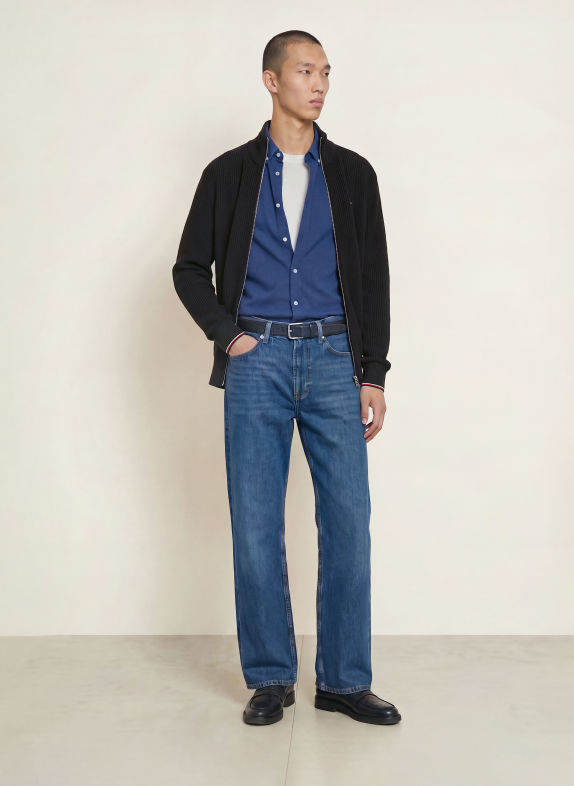 TOMMY HILFIGER Cardigan BLACK