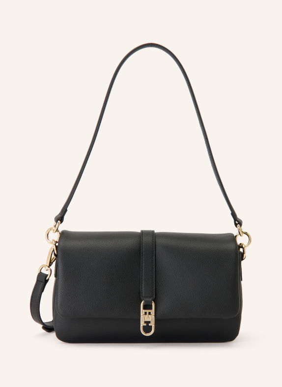 TOMMY HILFIGER Crossbody bag BLACK / GOLD