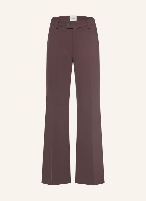CLOSED Marlene-broek FLYE MARRON FONCÉ