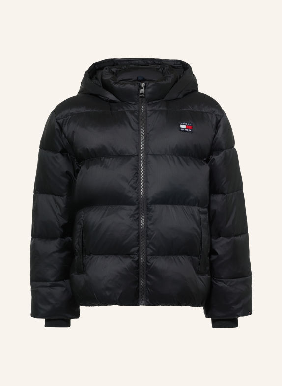 TOMMY HILFIGER Gewatteerde jas ZWART