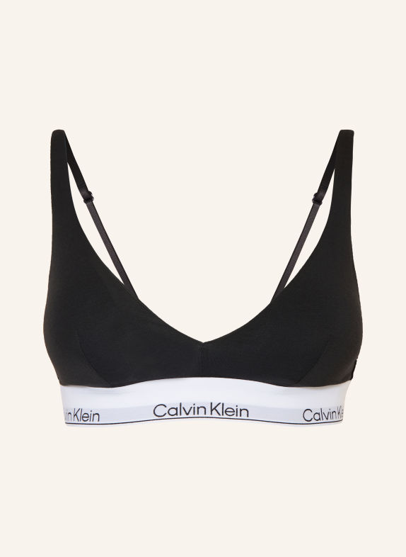 Calvin Klein Push-up-BH ICON COTTON MODAL SCHWARZ / WEISS