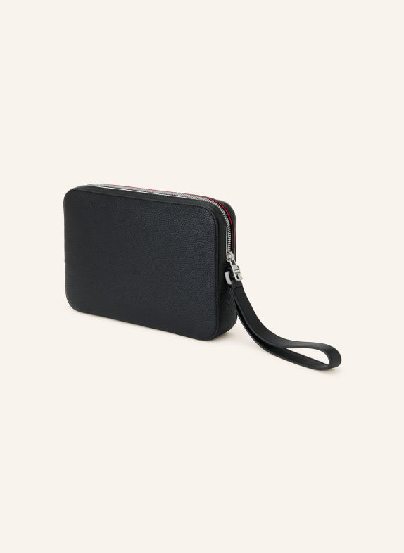 TOMMY HILFIGER Pouch BLACK / SILVER