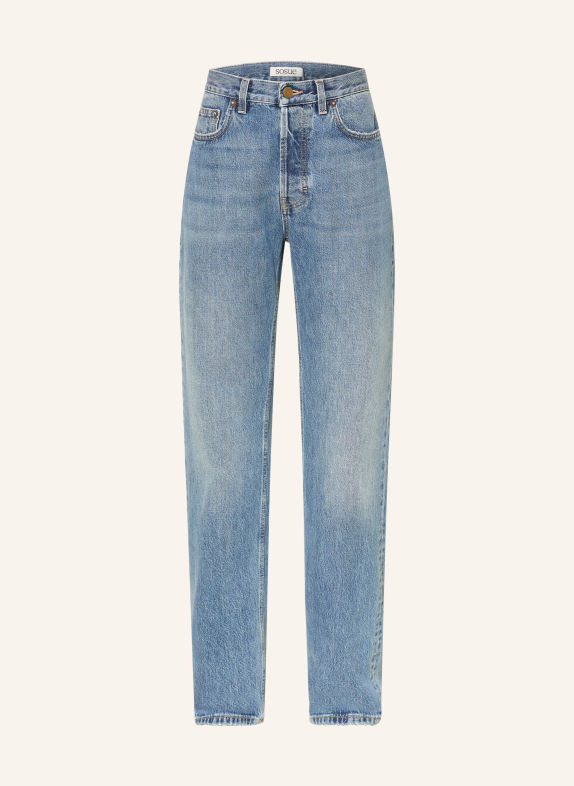 SoSUE Rovné džíny SIENNA color LBL denim blau