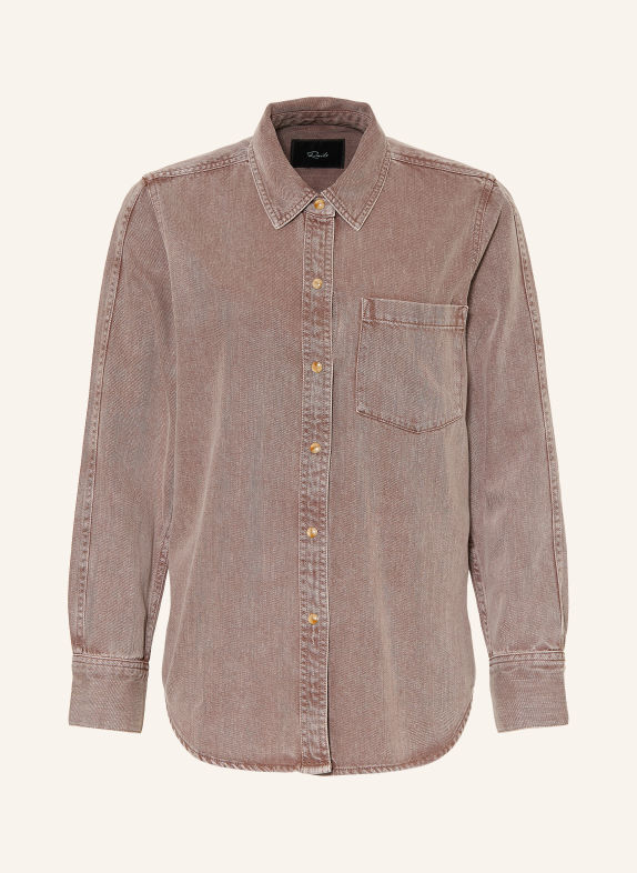 Rails Overhemdblouse ATTICUS TAUPE