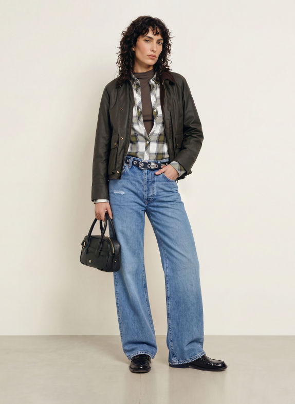 Rails Jean wide leg BELMONT 8539 AUTHENTIC STONE