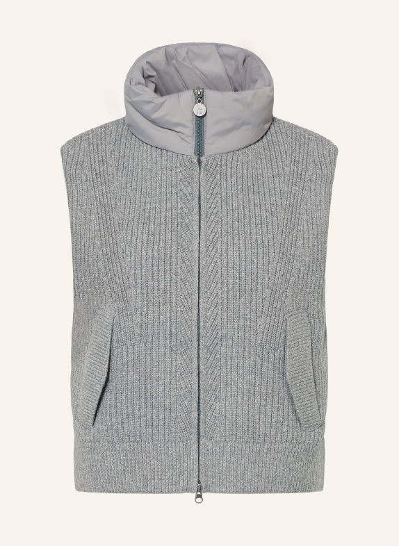 FRIEDA & FREDDIES Steppweste LITTLE RIEKE im Materialmix GRAU
