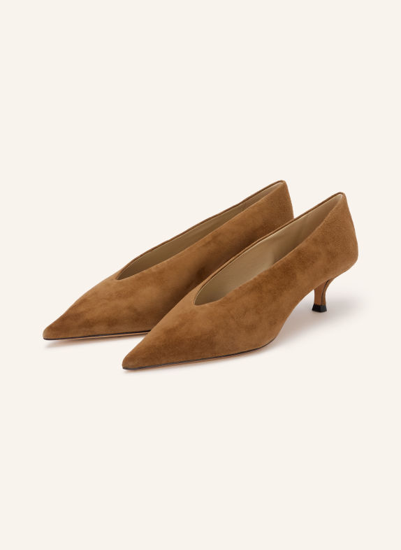 LE MONDE BÉRYL Pumps BABOUCHE BRUIN