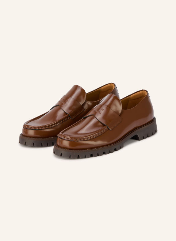 COPENHAGEN STUDIOS Loafers CPH848 COGNAC