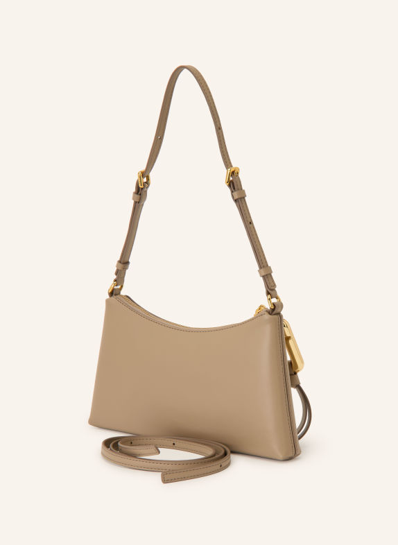 MARC JACOBS Axelväska THE POUCH MINI BAG BEIGE / GULD