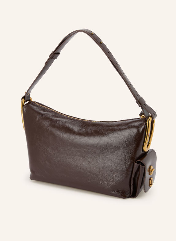 MARC JACOBS Buideltas THE SCENE MARRON FONCÉ / GOUD