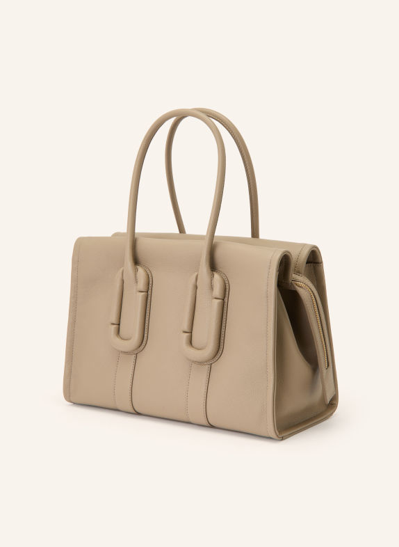 MARC JACOBS Handväska THE CARRYALL BAG BEIGE / GULD