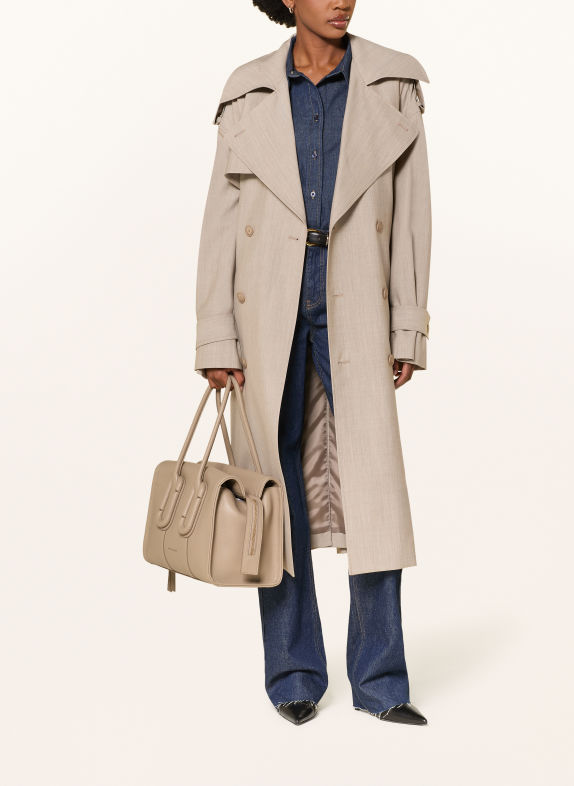 MARC JACOBS Handväska THE CARRYALL BAG BEIGE / GULD