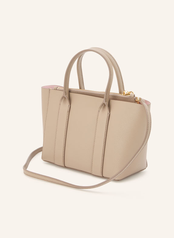 MARC JACOBS Håndtaske THE SMALL WORK TOTE BAG BEIGE / GULD