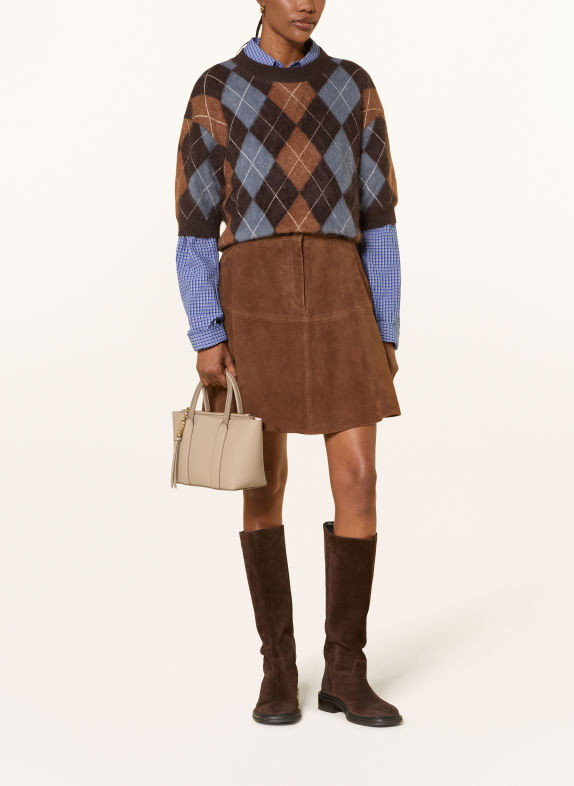 MARC JACOBS Handtasche THE SMALL WORK TOTE BAG BEIGE / GOLD