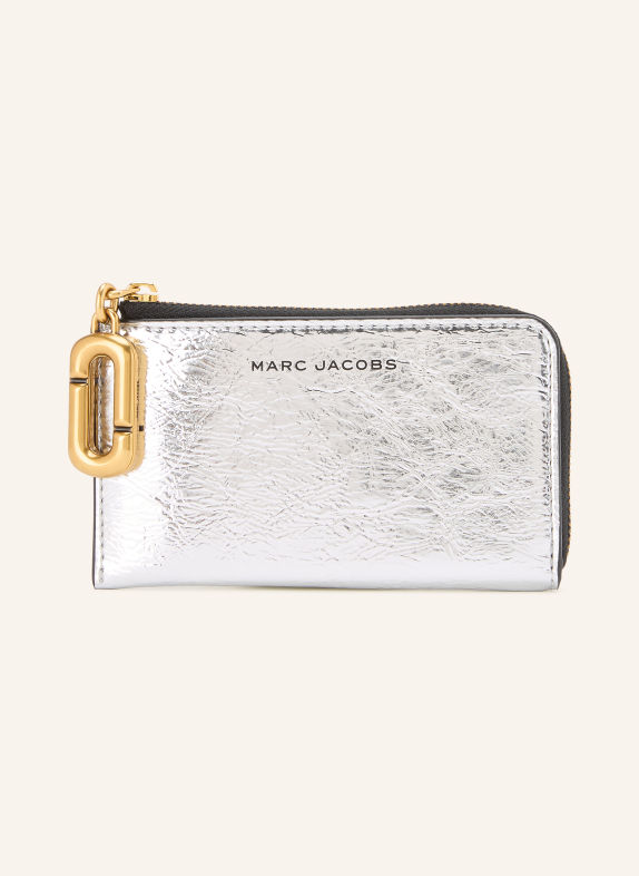 MARC JACOBS Geldbörse THE TOP ZIP MULTI WALLET SILBER