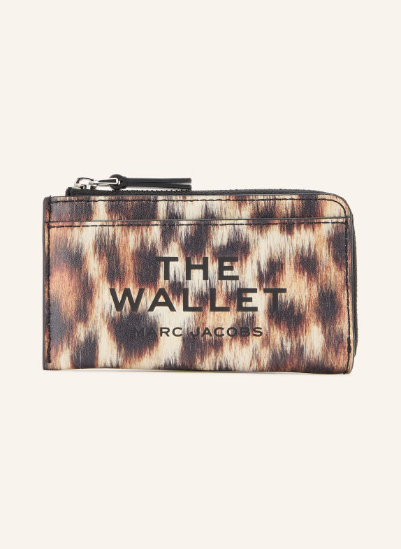 MARC JACOBS Geldbörse THE TOP ZIP MULTI WALLET BRAUN / HELLBRAUN / DUNKELBRAUN