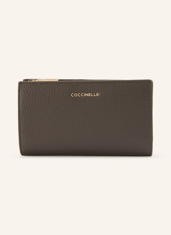COCCINELLE Wallet KHAKI / GOLD