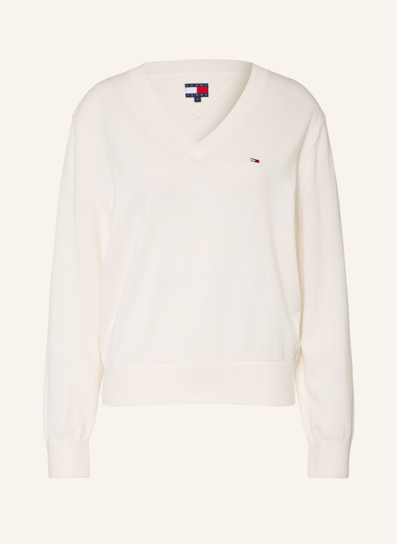 TOMMY JEANS Sweater WHITE