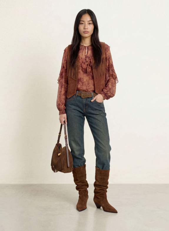 Levi's® Rovné džíny LOW STRAIGHT HAPPY TALE 09 Med Indigo - Worn In
