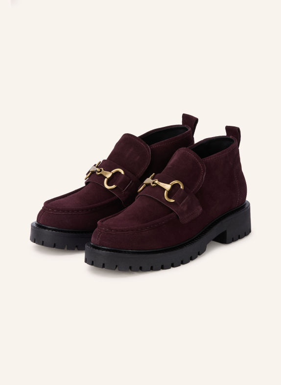 Marc O'Polo Loafers PHIA LILAS FONCÉ / OR