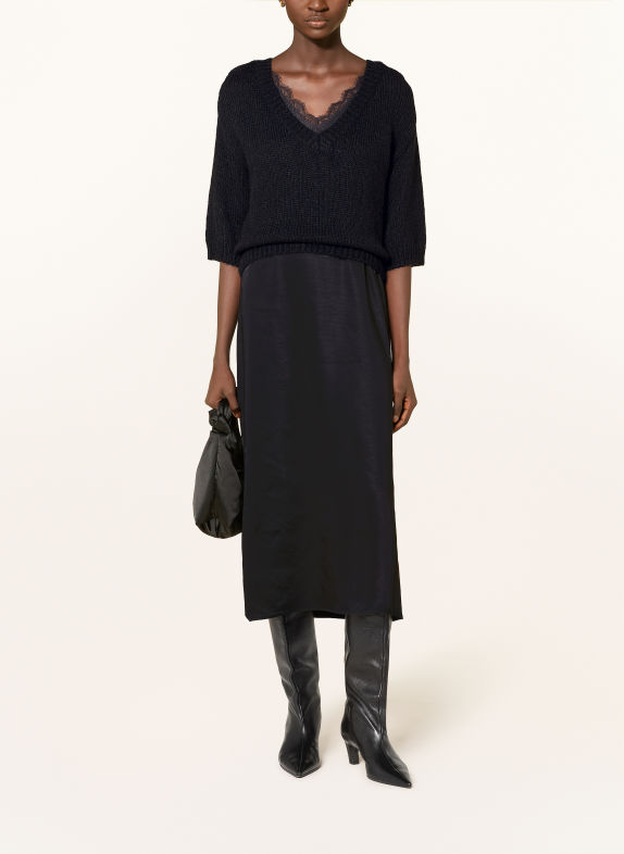 ROBE LÉGÈRE Set: Pullover und Kleid SCHWARZ