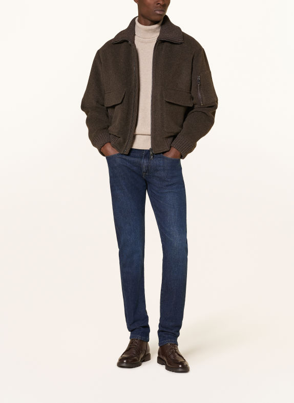 PAUL & SHARK Blugi cu croială extra slim J03 dark blue